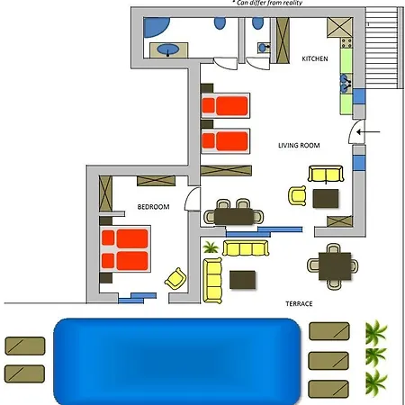 Beachfront Villa Eva ヴィラ